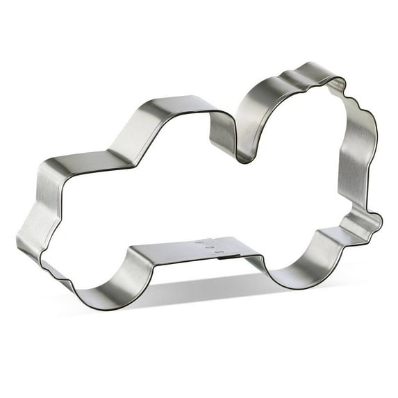 Truck With Pumpkin Cookie Cutter 5 in B1584 - Foose Cookie Cutters - USA Tin Plate Steel