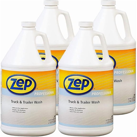 Truck and Trailer Wash - 1 Gallon (Case of 4) 1041477 - Removes Exhaust Deposits, Road Film and Bugs from Painted Vehicle Surfaces