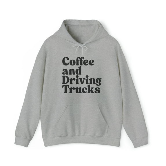 Truck driver 1970s 70s Hoodie, Gifts, Hooded Sweatshirt