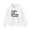 thumbnail image 1 of Truck driver 1970s 70s Hoodie, Gifts, Hooded Sweatshirt, 1 of 4