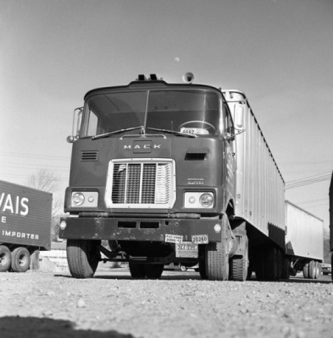 Truck low angle view Canvas Art - (24 x 36)