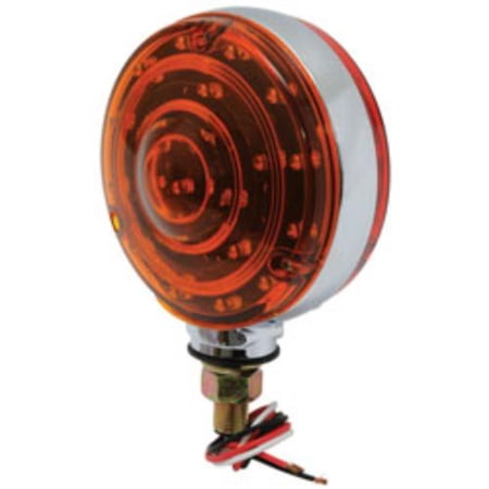 TruckSpec Red/Amber Double Face LED Double Side Light TS3802/40LX with 40 Combo LED Lights