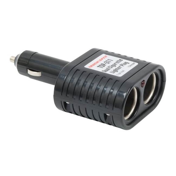 Truckspec Fused Cigarette Lighter Adapter, 12-Volt TSP-311