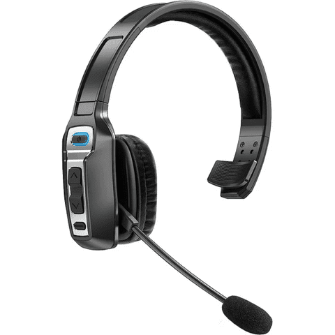 Trucker Bluetooth Headset with Microphone with AI Noise Cancelling & Mute Button Wireless Headphones 60 Hrs Working Time for Home Office Remote Work Zoom