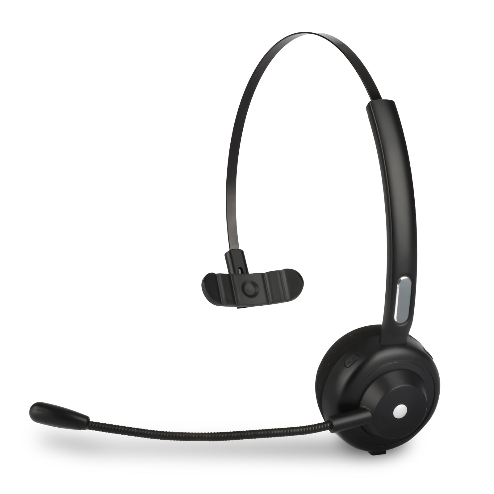 Trucker Bluetooth Headset, Wireless Headset with Microphone, Noise Cancelling  Office Wireless On-Ear Headphones for Cell Phone, Skype, Truck Driver, Call Center