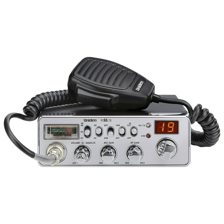Compact 12-Volt Multi-Purpose Adapter and Trucker CB Radio