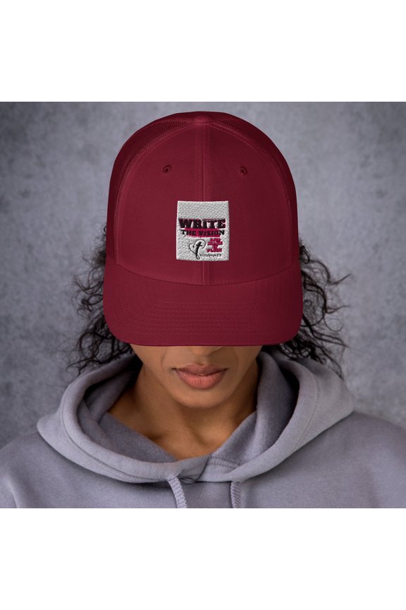 Trucker Cap (Cranberry)