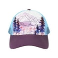 thumbnail image 1 of Locale 5PTKR Trucker Cap-Explorer White/ Plum, 1 of 3