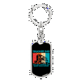 thumbnail image 1 of Trucker Dad Normal Dad Swivel Keychain Dog Tag Stainless Steel or 18k Gold, 1 of 10