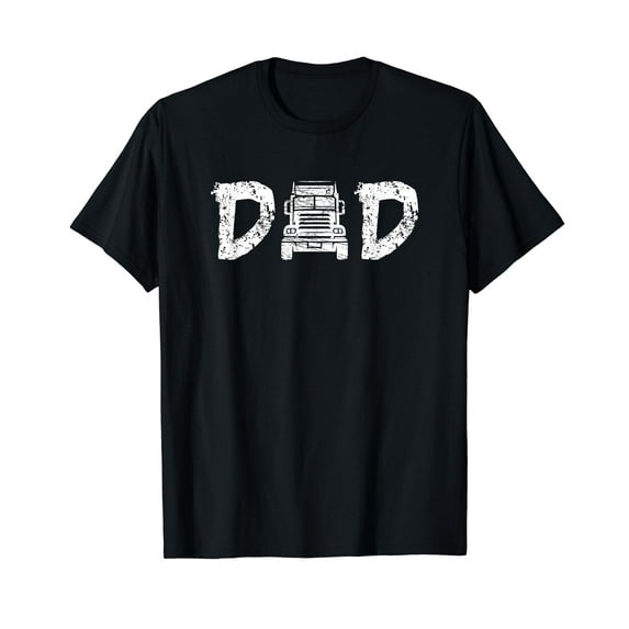 Trucker Dad Truck Driver Trucking T-Shirt