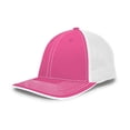 thumbnail image 1 of Pacific Headwear 404F Trucker Flexfit Cap - Pink White, 1 of 1