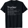 thumbnail image 1 of Trucker Funny Definition Humor Truck Driver T-Shirt, 1 of 4