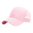 thumbnail image 1 of Trucker Hat Baseball Cap Structured Plain Design 6 Panel Adjustable Size, 1 of 3