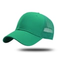 thumbnail image 1 of Trucker Hat Baseball Cap solid Adjustable Size Cozy Green - One Size, 1 of 6