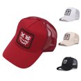 thumbnail image 1 of Trucker Hat for Men Women-Mesh Back Breathable Adjustable Snapback Cap-UV Protection Sun Hat for Summer Outdoor Activities, 1 of 3