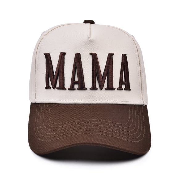 Trucker Hat for Women Embroidered Mom Baseball Cap Adjustable Canvas Vintage Hat for Casual Wear