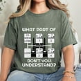 thumbnail image 1 of Trucker T-Shirt: Gear Shift Diagram, CDL Driver Gift TSHIRT All Size S-5XL, 1 of 5