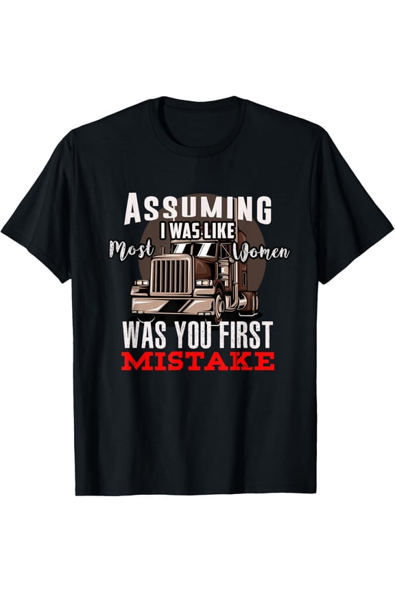 Trucker T-Shirt for Women – Cool Gift Tee for Female Truck Drivers