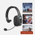 thumbnail image 1 of Trucker Wireless Headset Bluetooth 5.2 Earpiece Dual Mic Earbud Noise Cancelling, 1 of 7