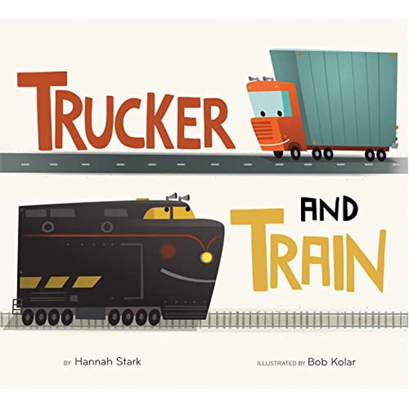 Pre-Owned Trucker and Train Board Book (Board book) 035844781X 9780358447818