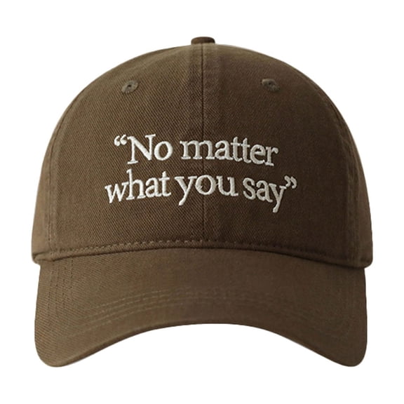 Trucker baseball cap and dad hat, adjustable casual snapback cap, mens golf cycling Big Head Round Baseball Cap Four Seasons Embroidered Face Small Wide Curved Cap