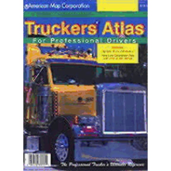 Pre-Owned Trucker's Atlas for Professional Drivers (Paperback) 0841692556 9780841692558