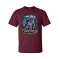 thumbnail image 1 of Truckers Backbone of America Unisex Short Sleeve T-shirt-Maroon-2XL, 1 of 4