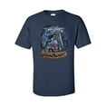 thumbnail image 1 of Truckers Backbone of America Unisex Short Sleeve T-shirt-Navy-2XL, 1 of 4