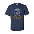 thumbnail image 1 of Truckers Backbone of America Unisex Short Sleeve T-shirt-Navy-5XL, 1 of 4