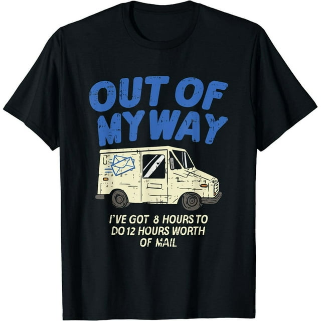 Truckin' Laughs: Funny Delivery Driver Shirt with Cool Truck Design for ...