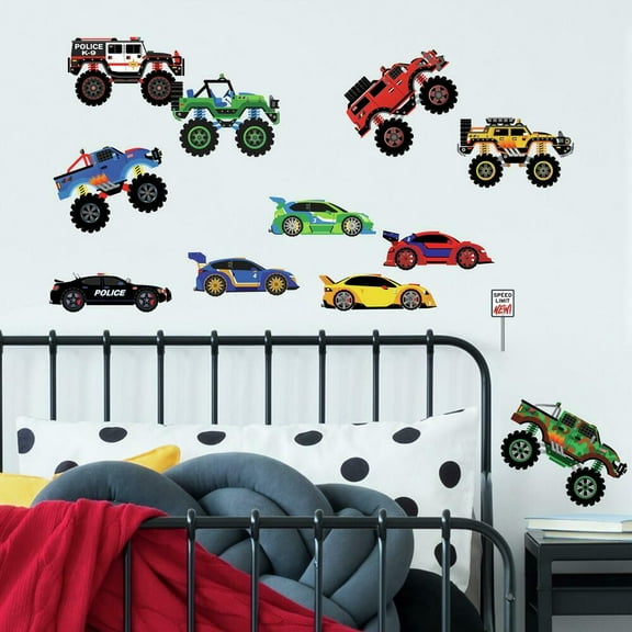 Trucks & Transportation Wall Decals
