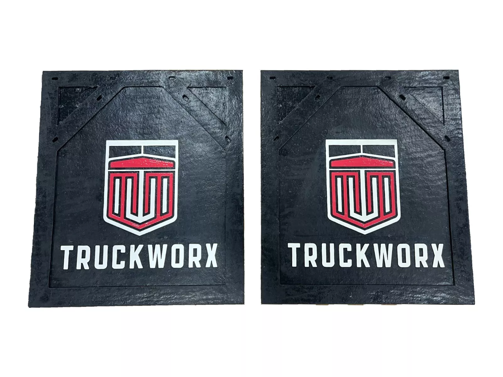 Truckworx 24" x 27" Mud Flaps | 1/2" Thick - Set of 2