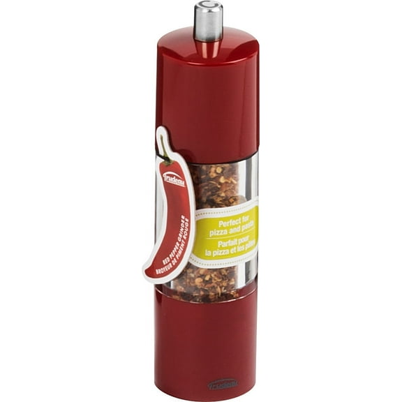 Trudeau 0716222 Red Chili Pepper Mill Grinder