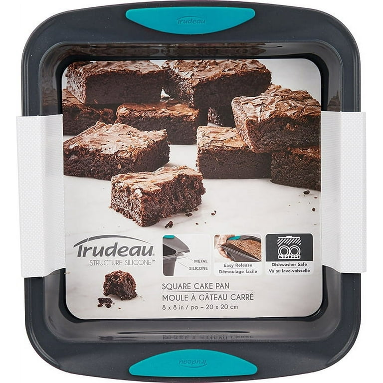 Trudeau Structured Silicone Square Cake/Brownie Pan - T62