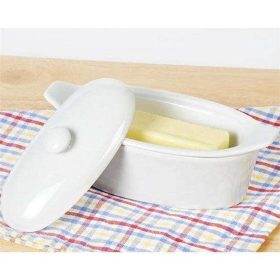 Trudeau Butter Boat-White