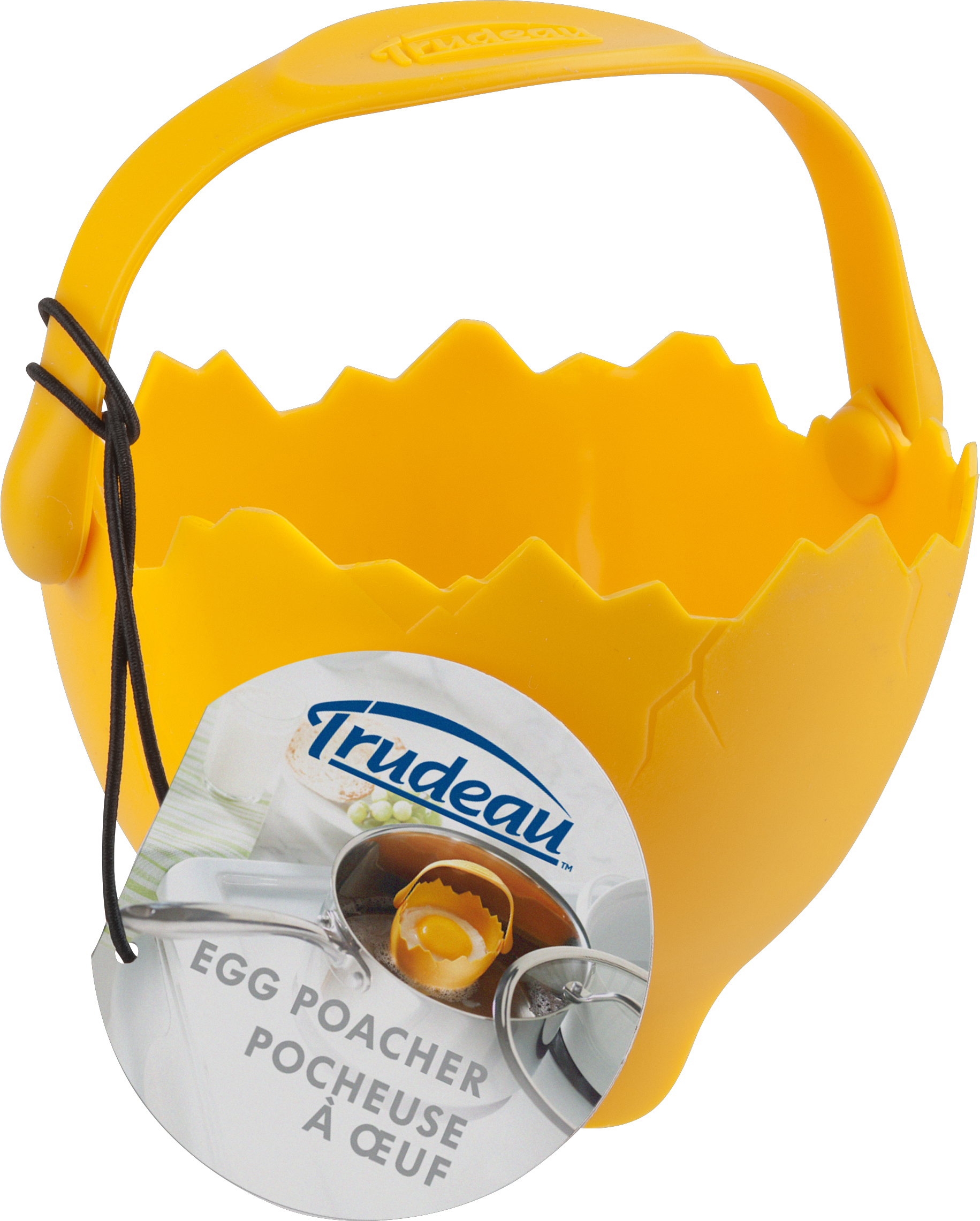 Trudeau Maison Silicone Egg PoacherYellow