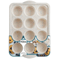 thumbnail interactive-video image 1 of Trudeau Silicone 12ct Muffin & Cupcake Pan – Perfect for Bites, Small Pies, Egg Bites, Rice Krispies Treats, Cheesecake Cups & More, 1 of 16