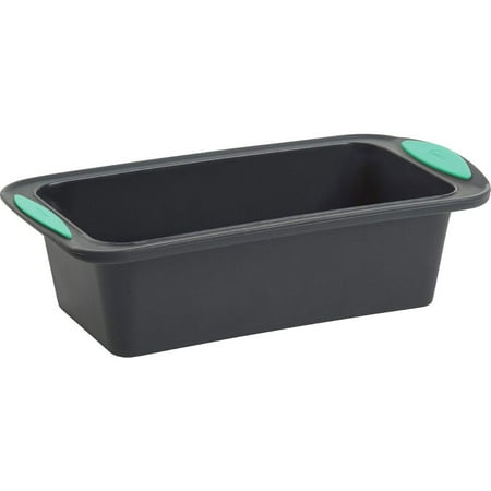 Trudeau Structure Silicone 8.5" x 4.5" Loaf Pan | Grey & Mint