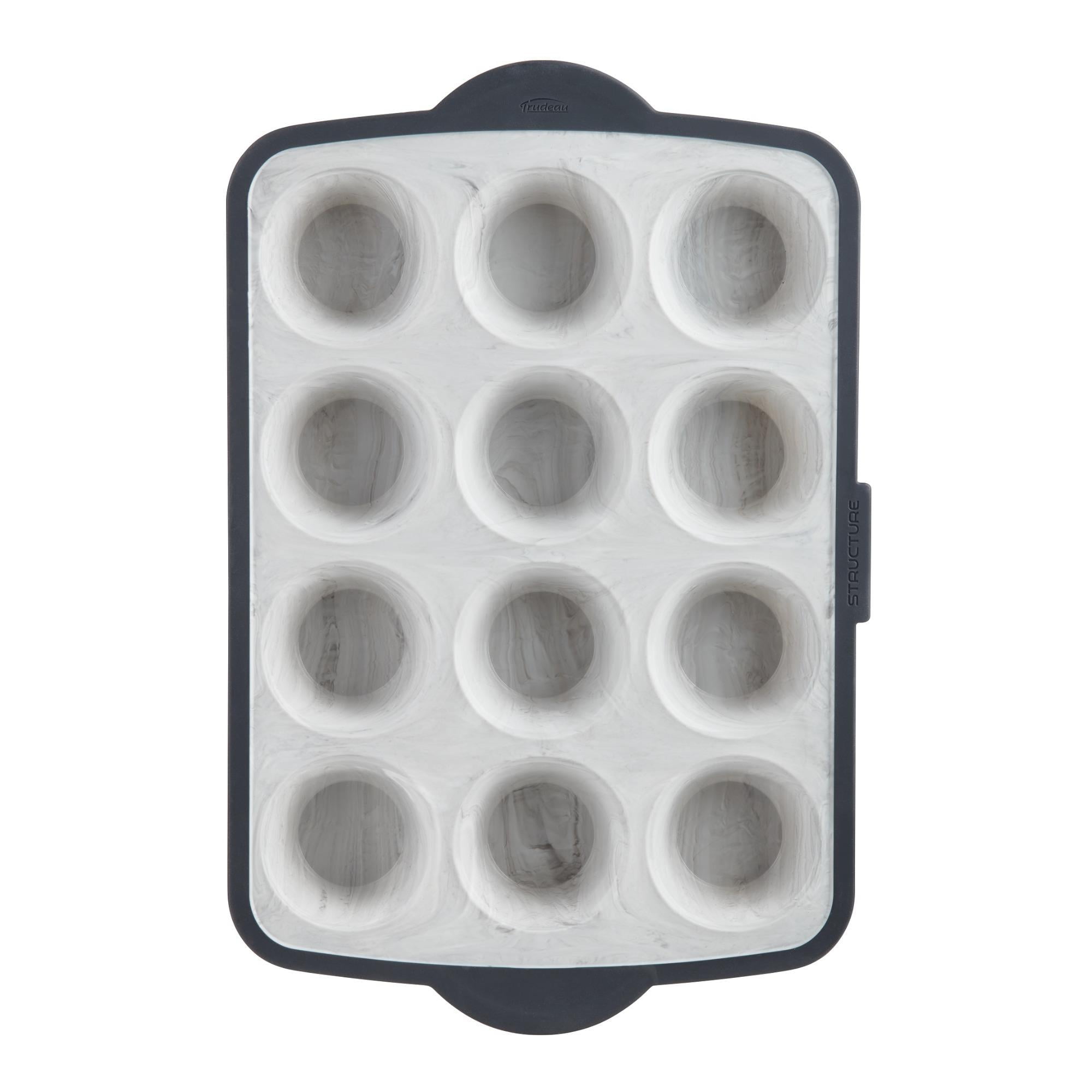 Trudeau Structure Silicone Pro - Muffin Pan - 12 Count