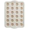 thumbnail image 1 of Trudeau Structured Silicone 24 Count Mini Muffin Pan, Multi-Color Confetti, Dishwasher Safe, 1 of 5