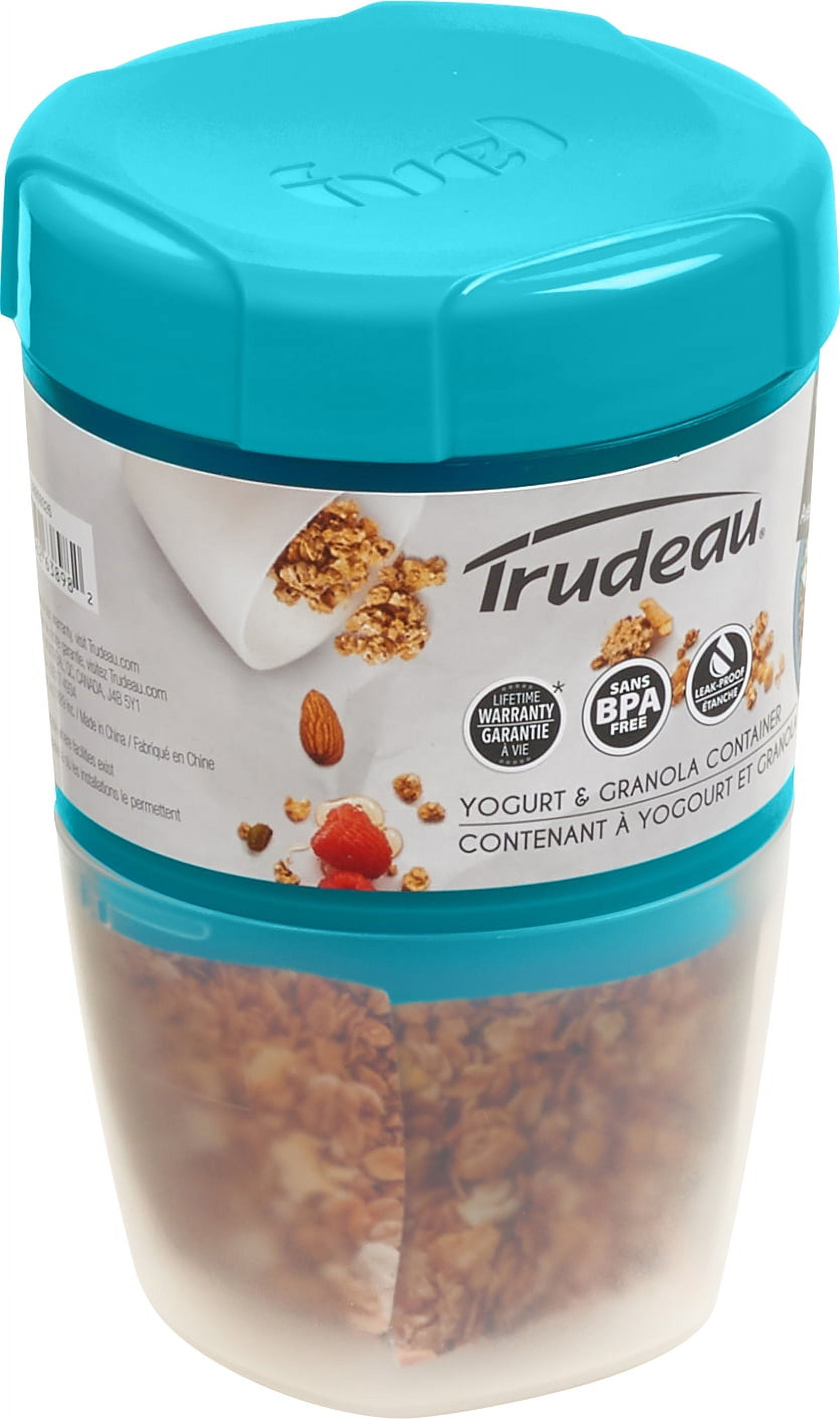 Trudeau Yogurt/Granola Container, Medium, Tropical