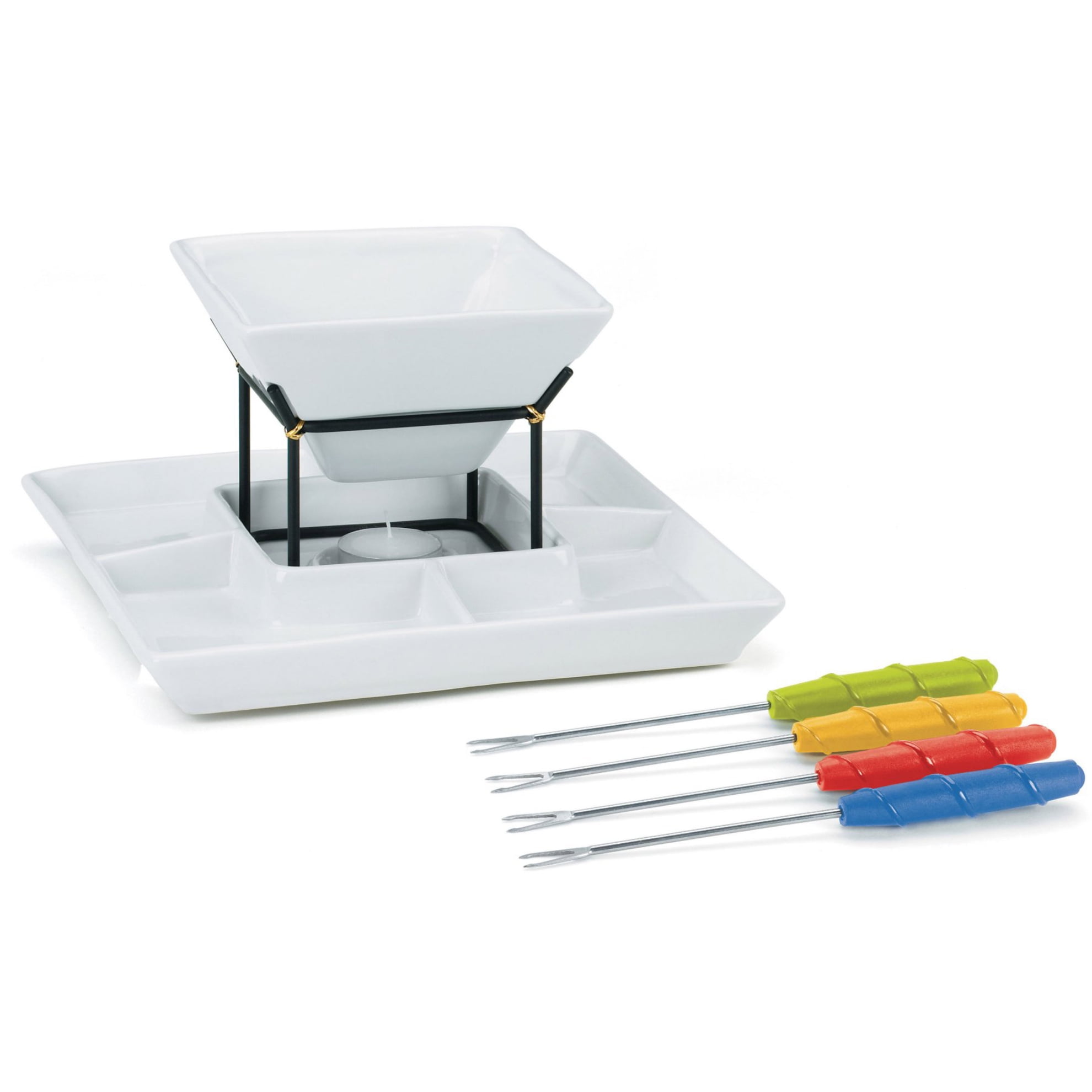 Trudeau Zen Chocolate Fondue Set