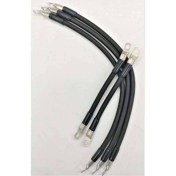 True 4-Gauge Battery Cable Set For 48V Yamaha G19 Golf Cart