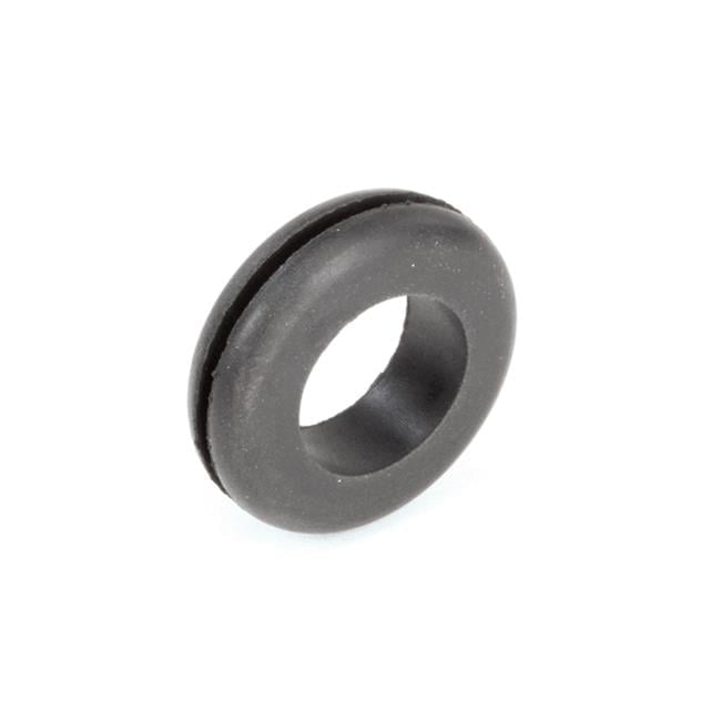 True 810303 0.87 in. No.1089 Black Rubber Grommet