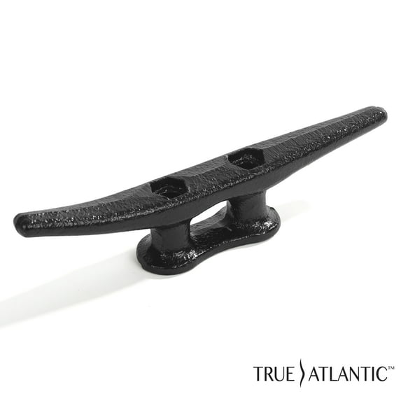 True Atlantic Dock Cleats - Galvanized Boat Cleats - Iron Boat Dock Cleats for Maritime, Coastal, and Beach Decor