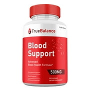 True Balance Capsules, True Balance Pills Blood Support Supplement Maximum Strength All Natural, 30 Day Supply 1 Pack