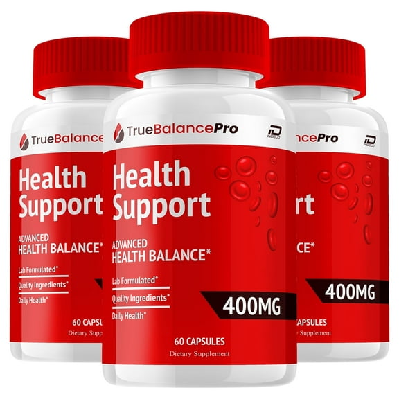 True Balance Pro Capsules TrueBalance Pro All Natural Glycogen Support, 3 Pack, 180 Capsules