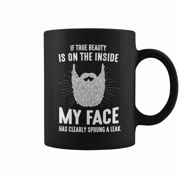 True Beauty Beard Coffee Mugs