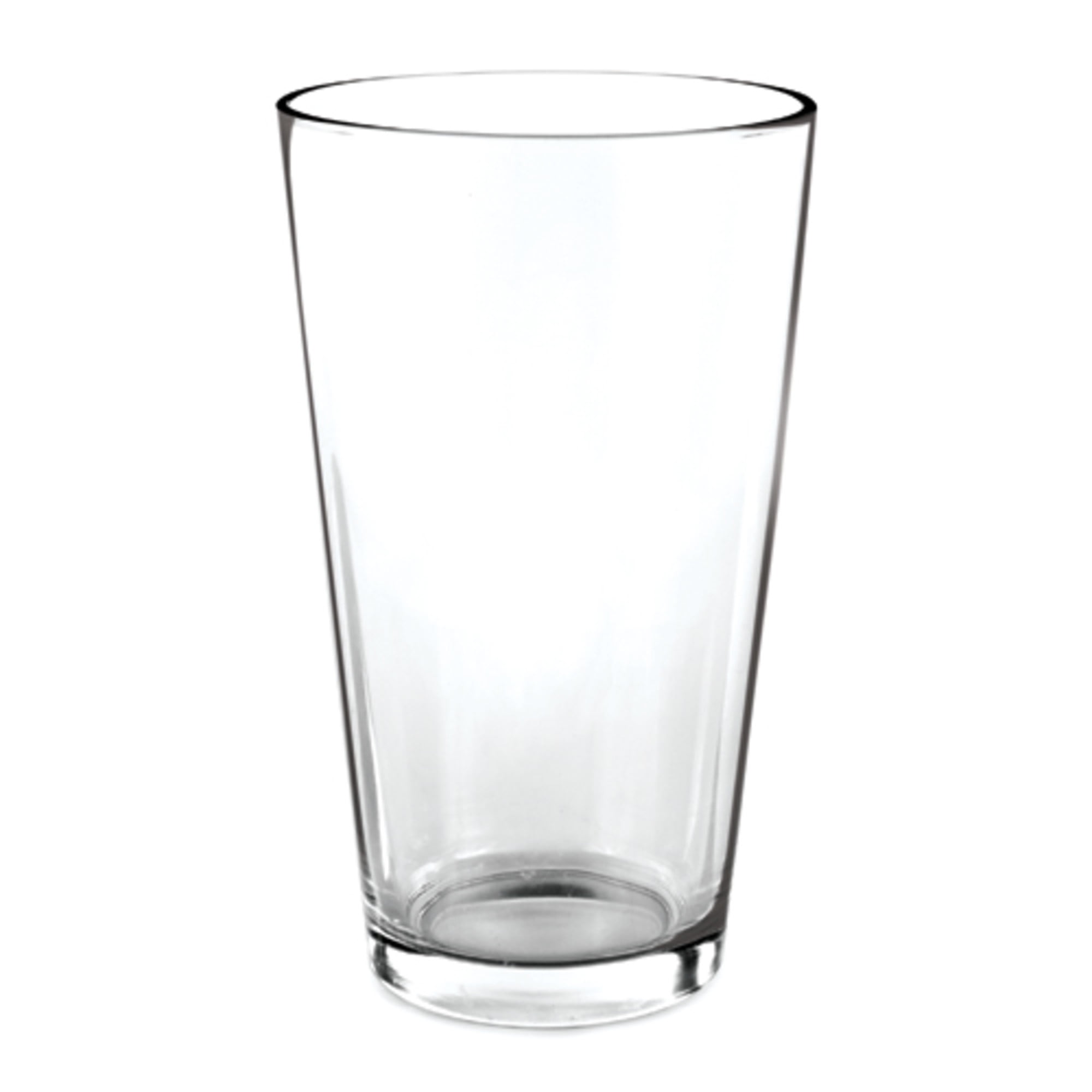 True Clear Heavy Duty Recyclable Glass Pint Tumblers, Set of 6