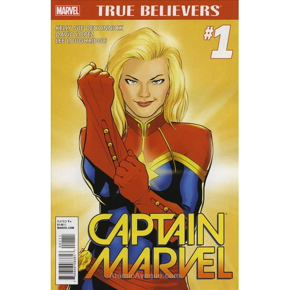 True Believers: Captain Marvel #1 VF ; Marvel Comic Book